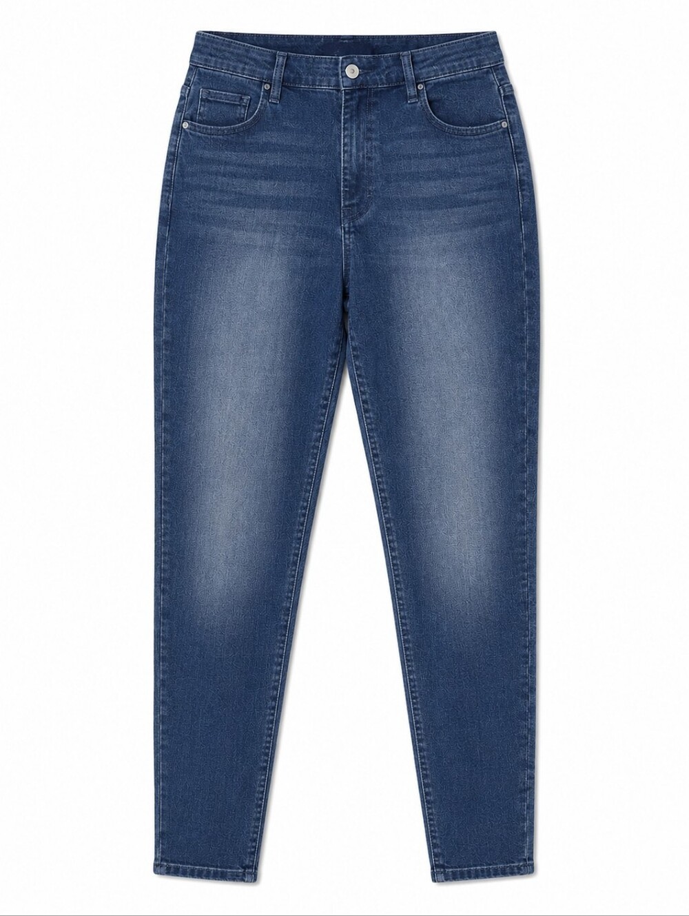 NWT Old Navy Plus Size Women's Dark Blue Skinny Ankle Jeans Size 20 Short - Picture 3 of 5